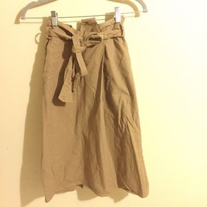 ASOS Paper Bag Skirt with POCKETS